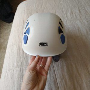 Petzl Elios Climbing Helmet Size 2 Blue and White LIKE NEW